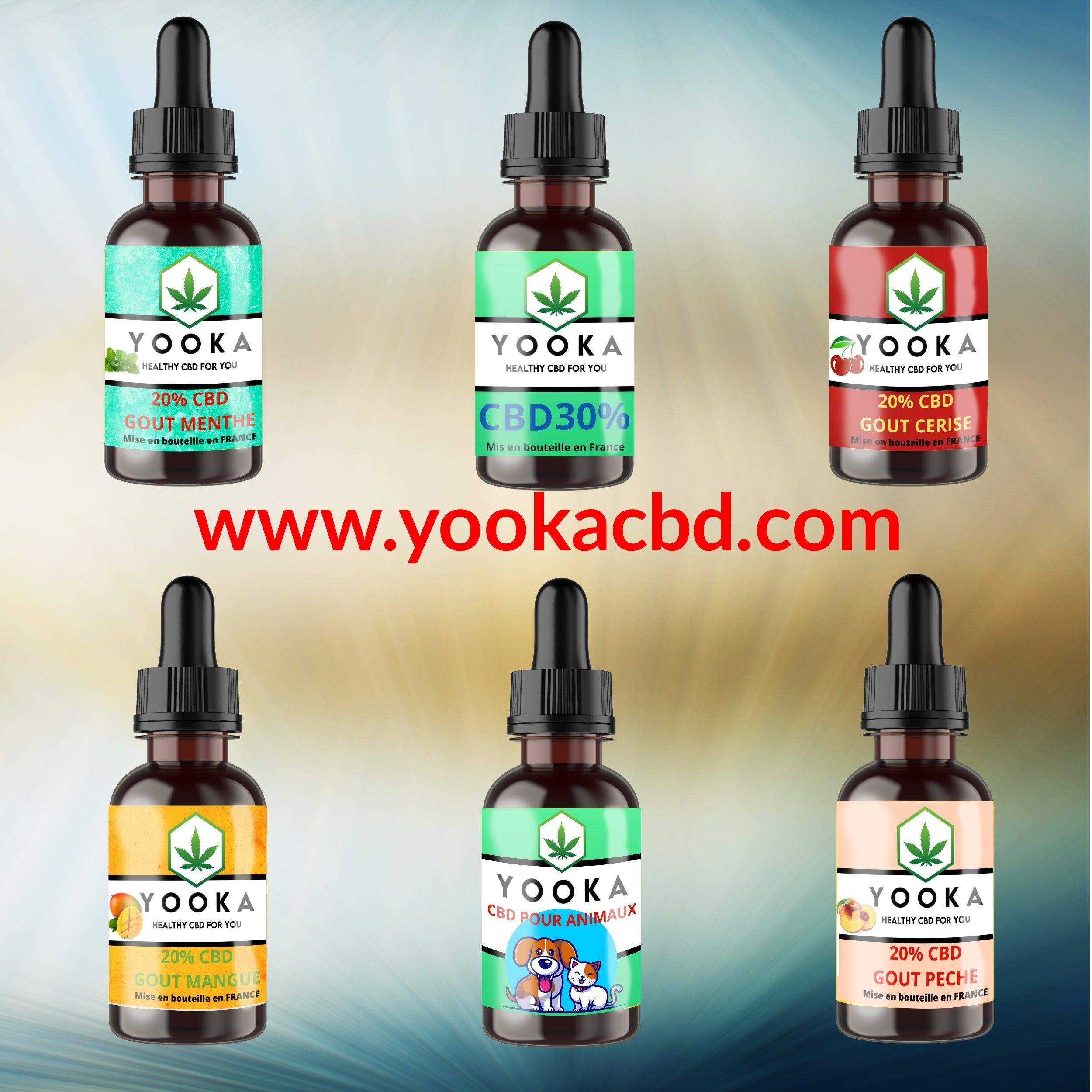 HUILE MENTHE CBD BIO MCT 20% FULL SPECTRUM - Yooka CBD