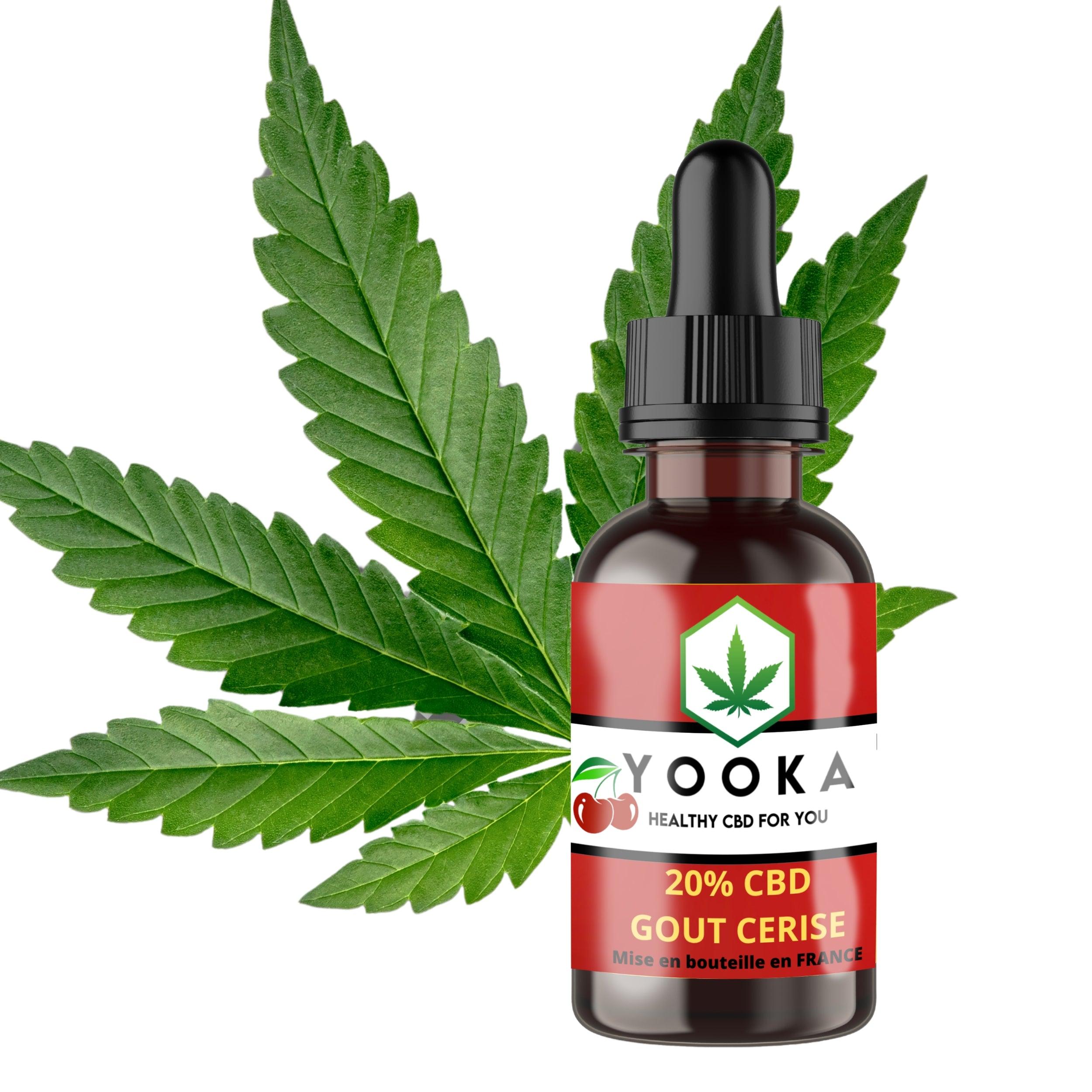 HUILE CERISE CBD BIO MCT 20% FULL SPECTRUM - Yooka CBD