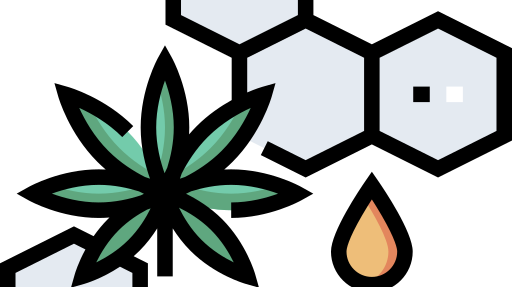 schéma représentant les terpènes de cannabis